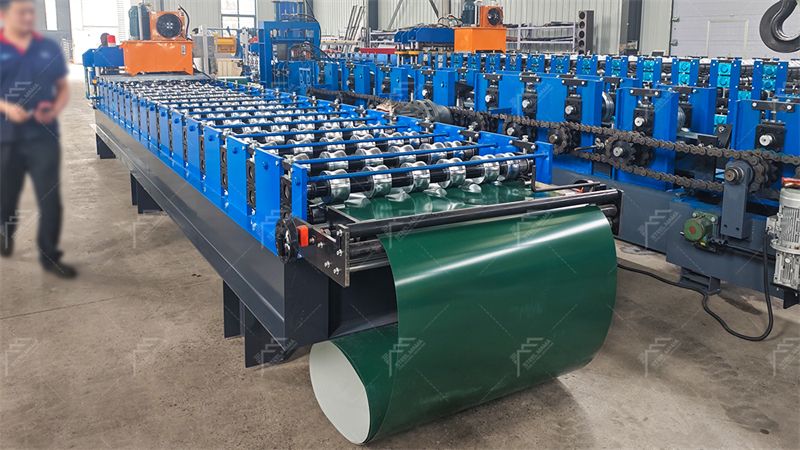 m&aacute;quina para fabricar tejas met&aacute;licas