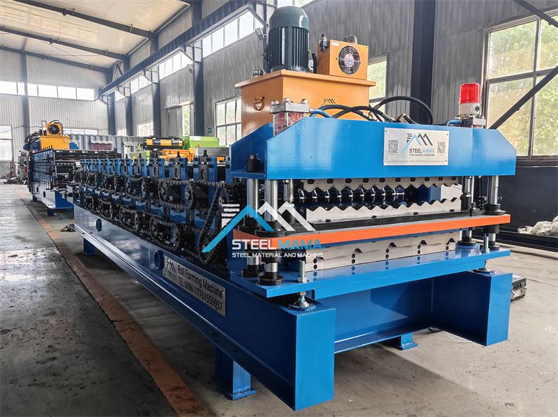 M&aacute;quina de chapa de techo trapezoidal