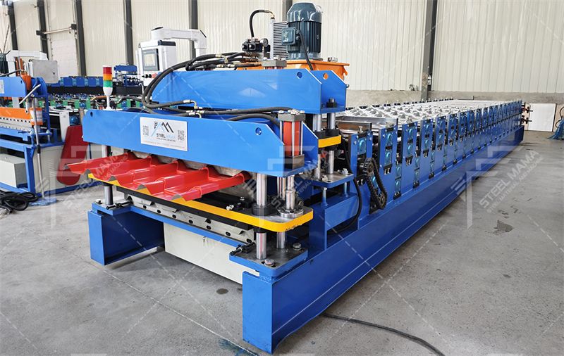 m&aacute;quina formadora de l&aacute;minas de doble capa