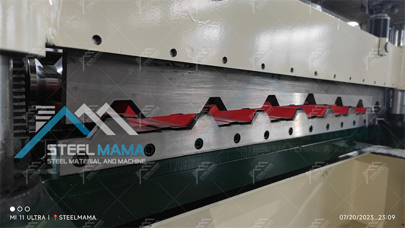 M&aacute;quina de l&aacute;minas para techos de metal IBR