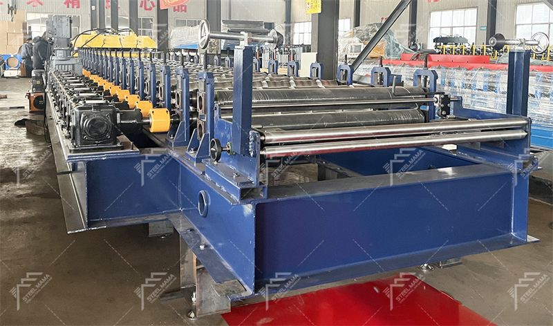 M&aacute;quina formadora de rollos de l&aacute;minas para techos de tejas 1120