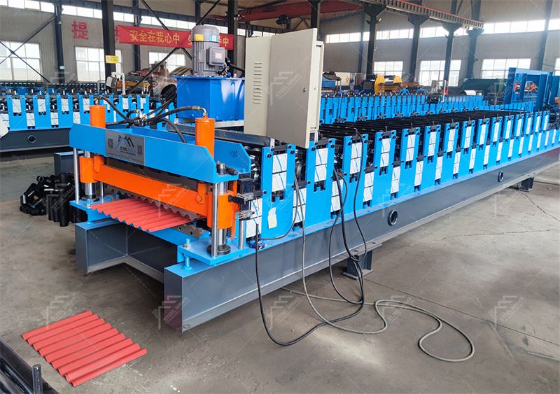 704 IBR y 620 M&aacute;quina de doble capa corrugada