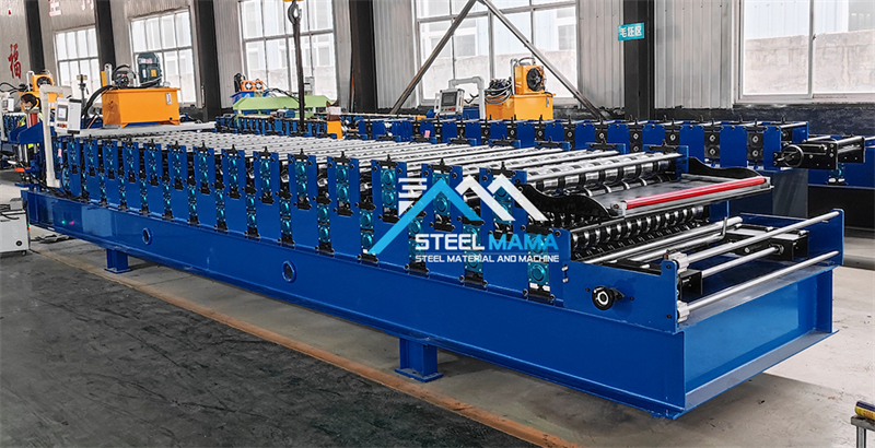 M&aacute;quina para chapa de techo trapezoidal 988