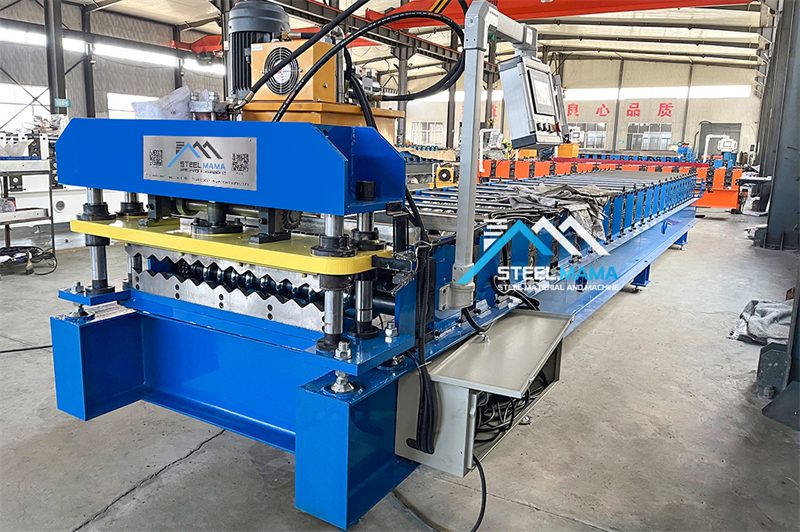 corrugated roofing sheet panel forming machine