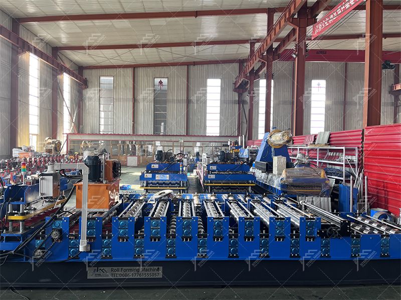 m&aacute;quina para fabricar l&aacute;minas para techos ibr