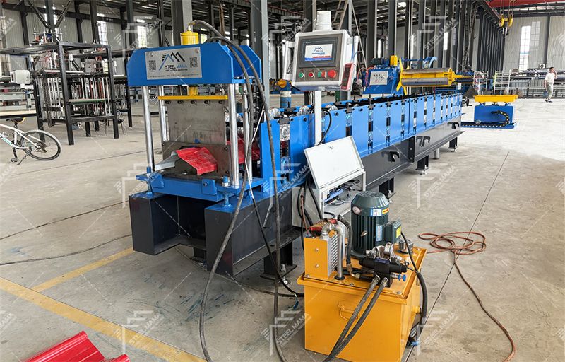 Precio de la m&aacute;quina para techos con cumbrera de acero