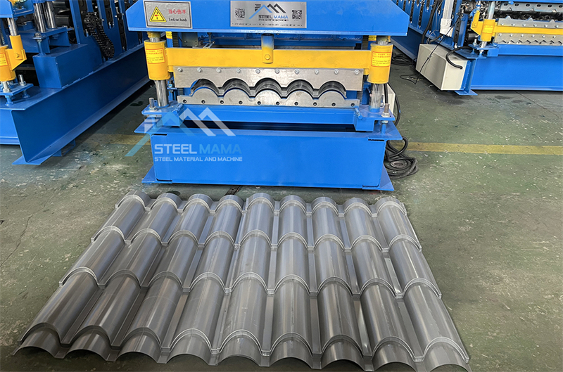 m&aacute;quina de l&aacute;minas para techos de tejas esmaltadas galvanizadas