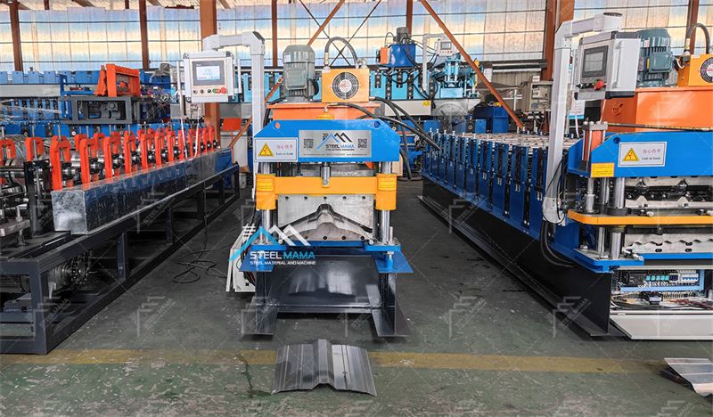 cumbrera de techo de metal