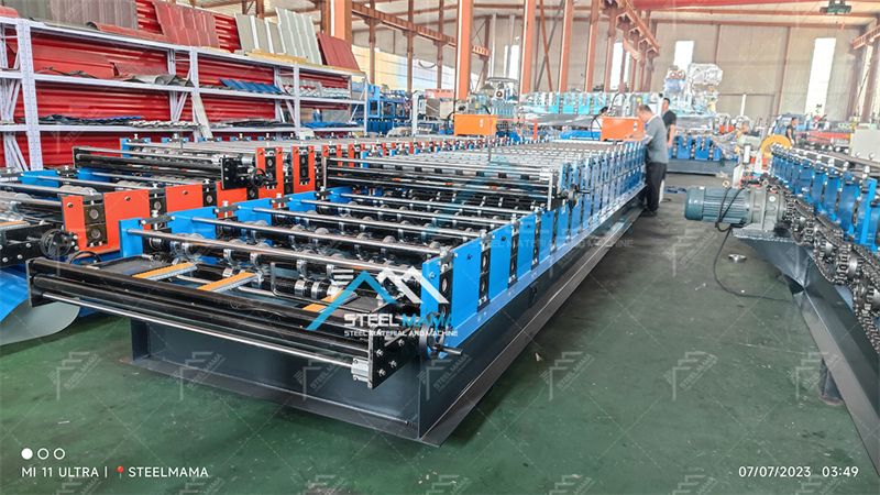 M&aacute;quinas de chapa de perfil trapezoidal