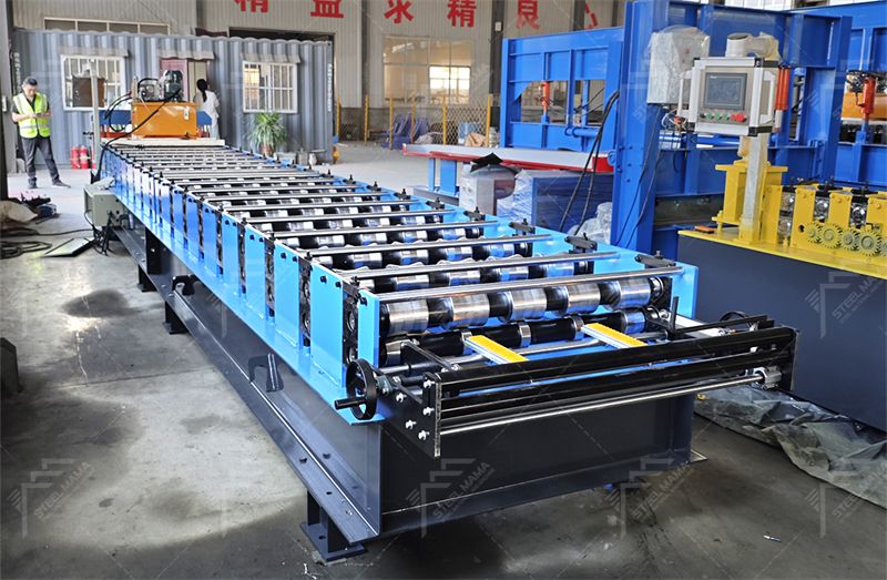 m&aacute;quina formadora de l&aacute;minas trapezoidales