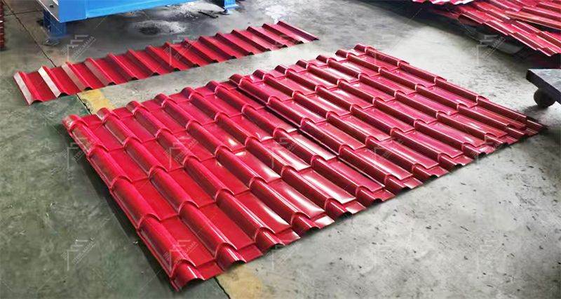 R101 IBR y 966 M&aacute;quina de doble capa para l&aacute;minas para techos de tejas