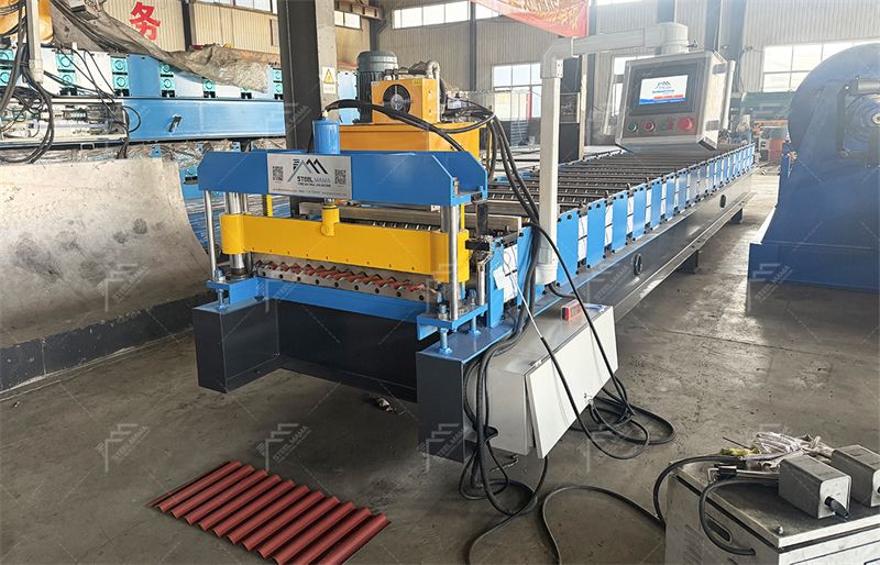 precio de la m&aacute;quina de techo corrugado