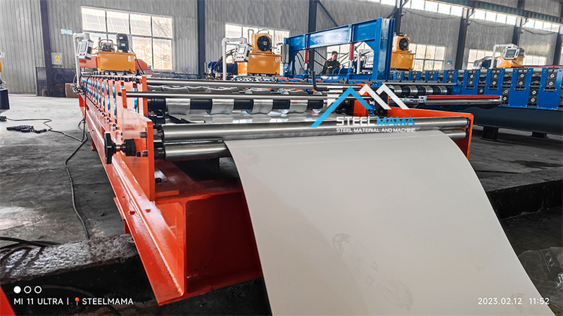 Hojas de techo de perfil trapezoidal