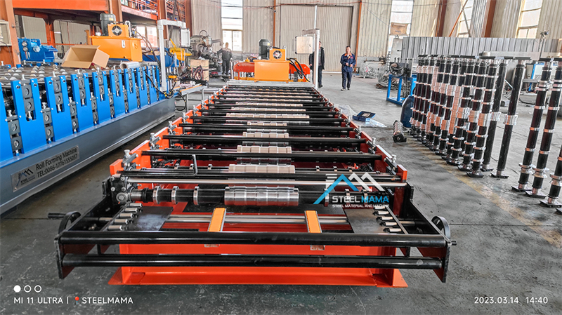 m&aacute;quina para fabricar l&aacute;minas de techo de metal ibr