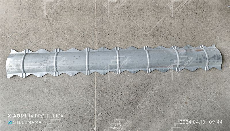 M&aacute;quina formadora de rollos de cumbrera