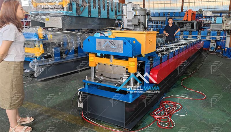 f&aacute;brica de m&aacute;quinas para techos con costura alzada