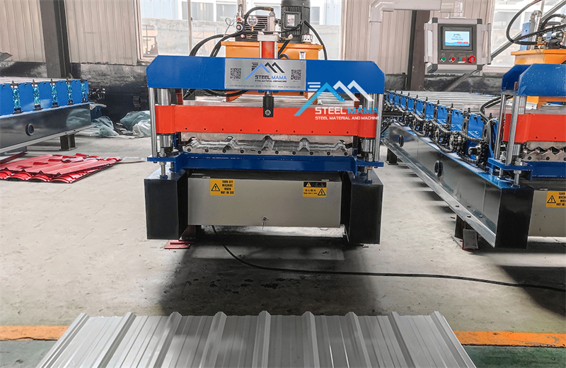 m&aacute;quina para fabricar l&aacute;minas para techos