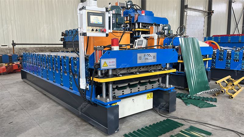 M&aacute;quina de l&aacute;minas para techos IBR trapezoidal 840