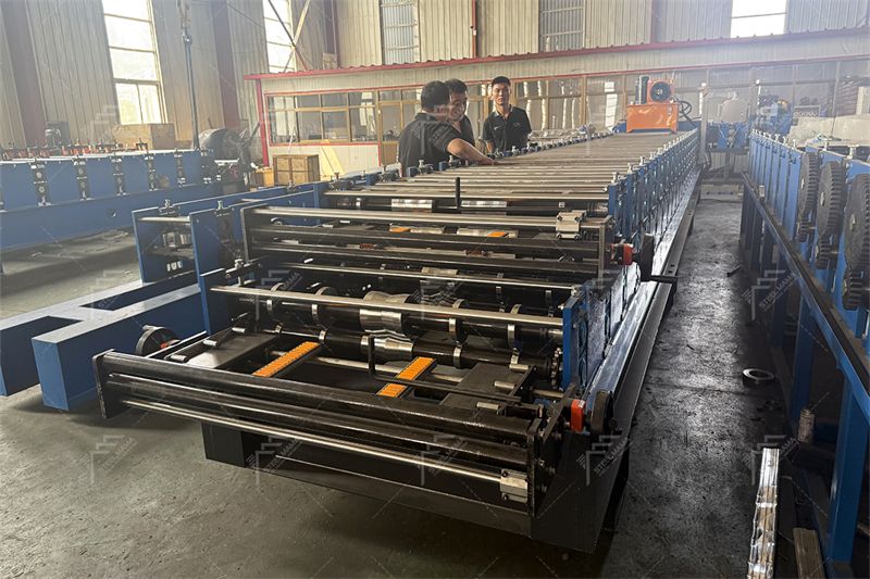 m&aacute;quina de cubierta de formaci&oacute;n de rollo de doble capa