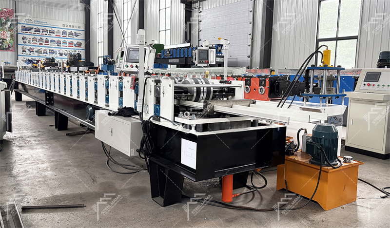 m&aacute;quina de techo de metal de costura de pie