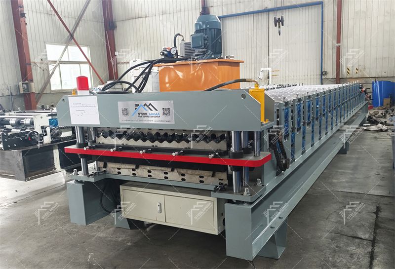 m&aacute;quina de l&aacute;minas para techos de doble capa