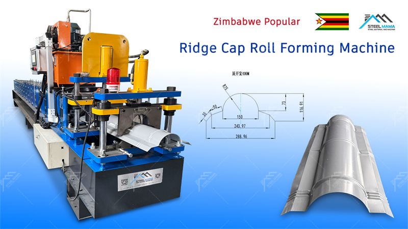 Tipos de tapas de cresta de techo de metal