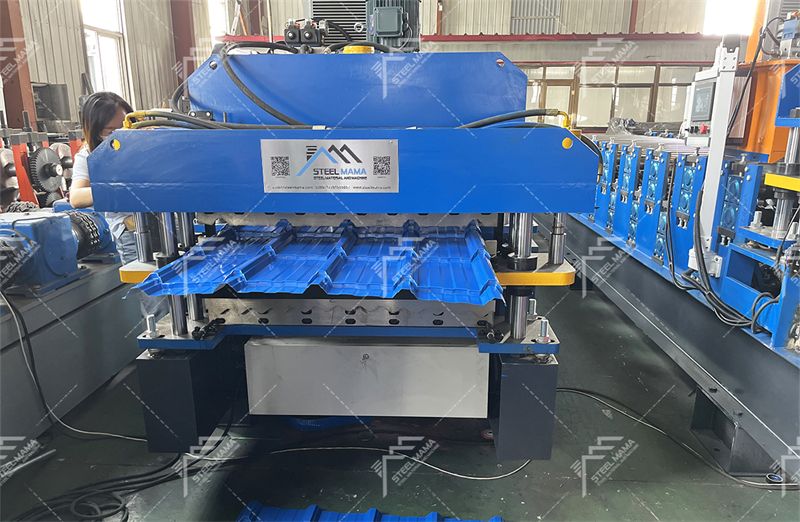 Precio de la m&aacute;quina para fabricar l&aacute;minas de doble capa de techo de acero