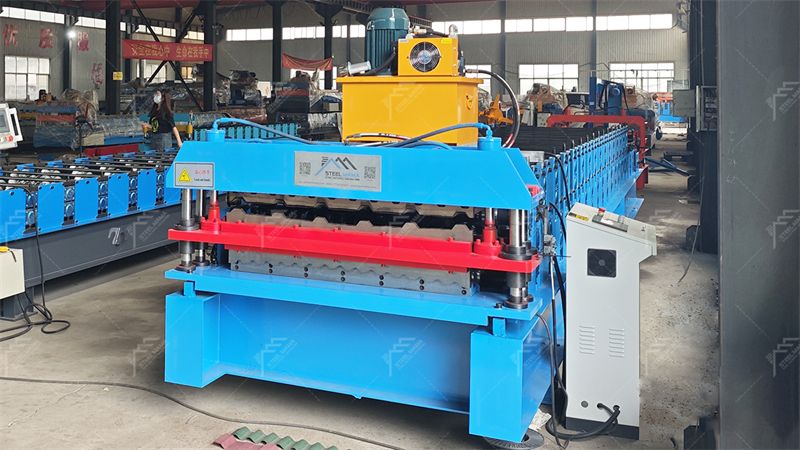 M&aacute;quina de Doble Capa Trapezoidal y Corrugada