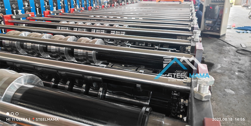 m&aacute;quina perfiladora de techos