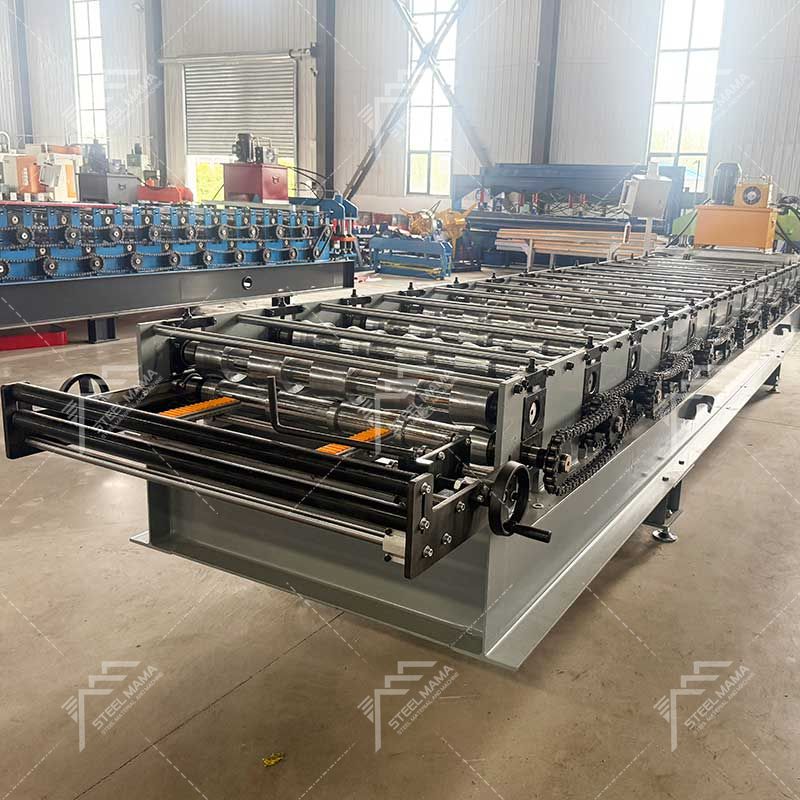 Steelmama Zimbabwe Producción profesional popular 760 Máquina formadora de rollos de láminas para techos trapezoidales