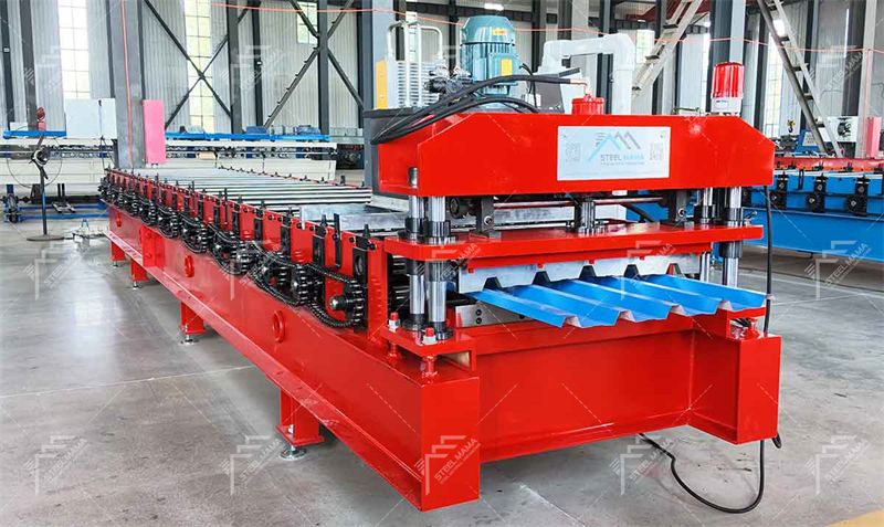 M&aacute;quina formadora de rollos trapezoidales a la venta