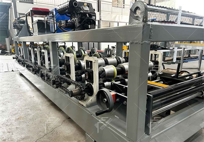 M&aacute;quina de paneles con costura alzada 