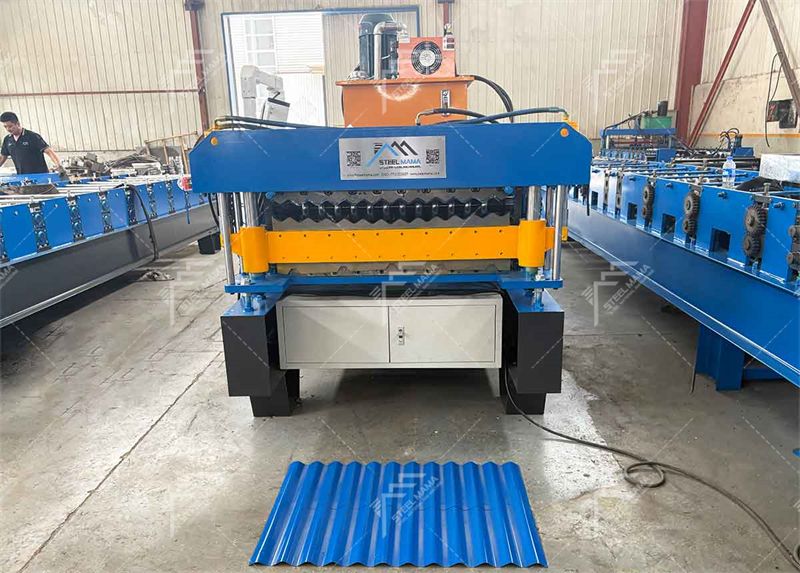 M&aacute;quina formadora de paneles de techo de perfiles dobles