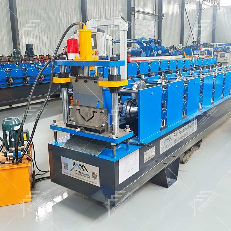 Máquina formadora de rollos de tapa de cumbrera de techo de metal de alta eficiencia Steelmama para Ghana