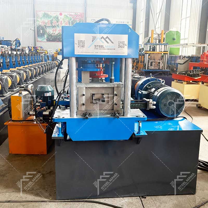 Máquina perfiladora de correas de acero C de producción profesional popular de Steelmama Indonesia