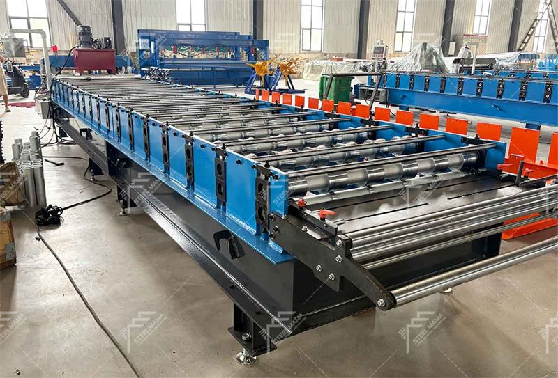 M&aacute;quina formadora de rollos de techo trapezoidal, 