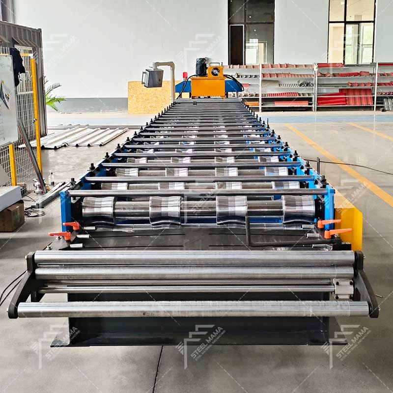 Steelmama High Efficiency 759 Máquina formadora de paneles de chapa de techo trapezoidal para Costa de Marfil