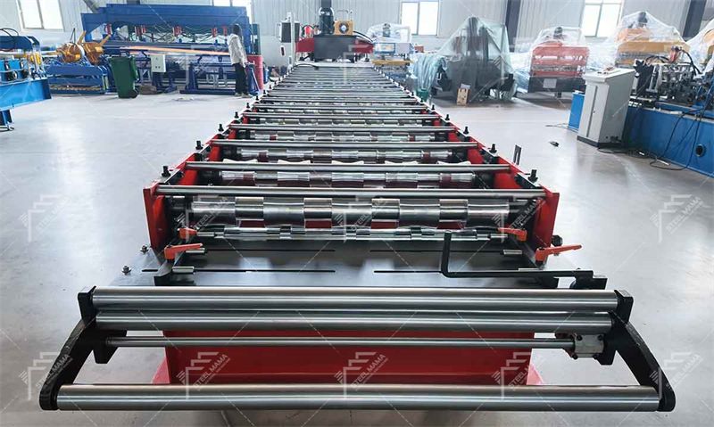 M&aacute;quina perfiladora de chapa de techo IBR