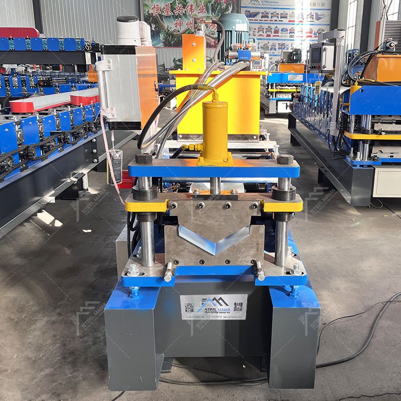 Máquina formadora de rollos de tapa de cresta premium completamente automática de alta eficiencia para Ghana