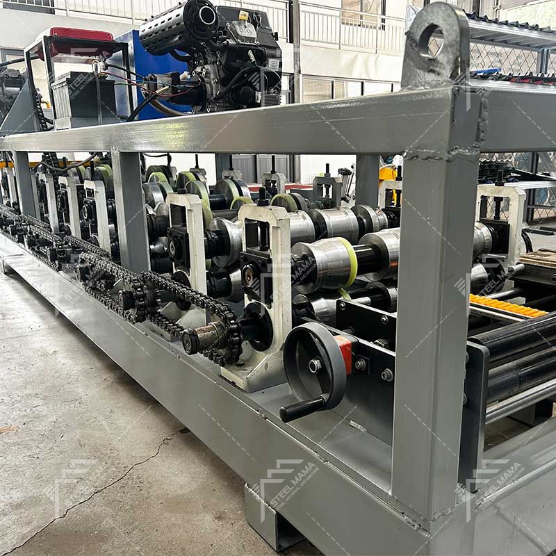 Máquina formadora de rollos de costura permanente Kr18, económica y popular, Steelmama El Salvador