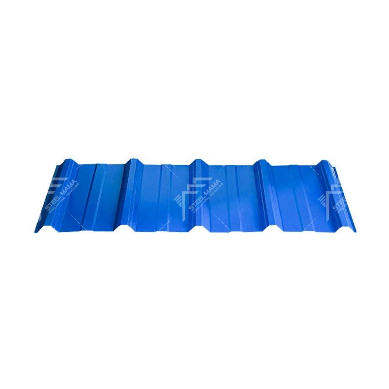 Máquina formadora de rollos de láminas para techos trapezoidales de acero galvanizado popular de Camerún color 840