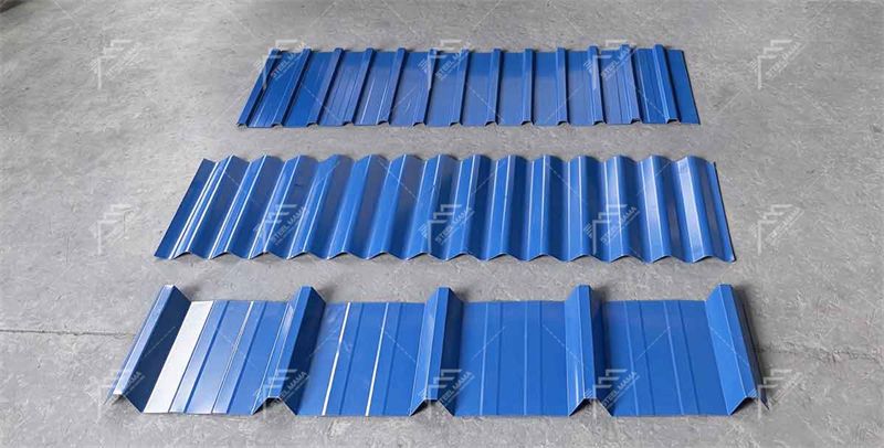 Panel de pared 988 corrugado y 1000 trapezoidal y 996