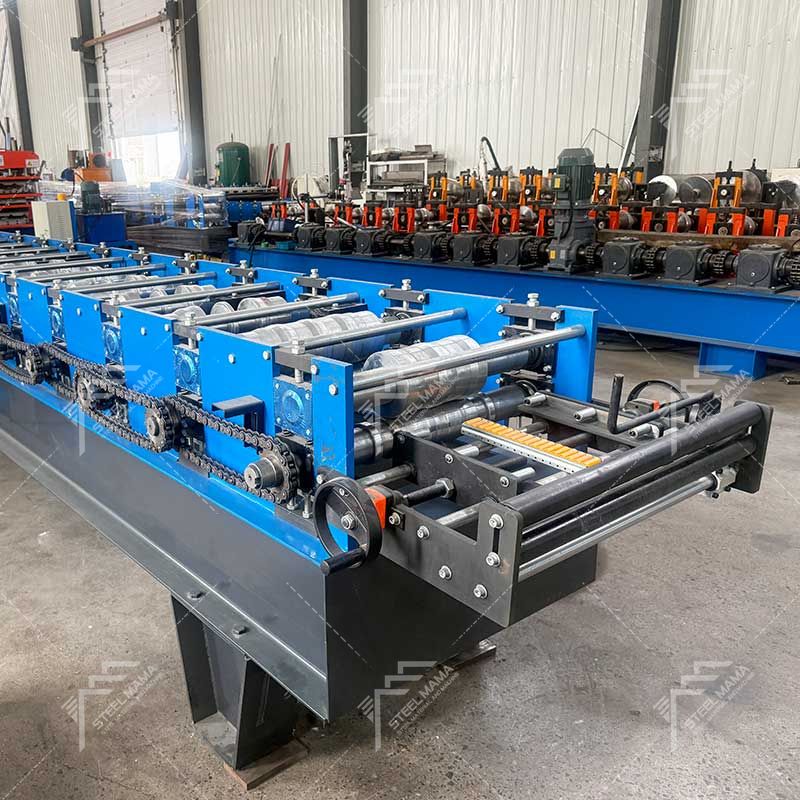 Máquina formadora de rollos de hojas de paneles de techo con bloqueo automático, popular, de Steelmama America