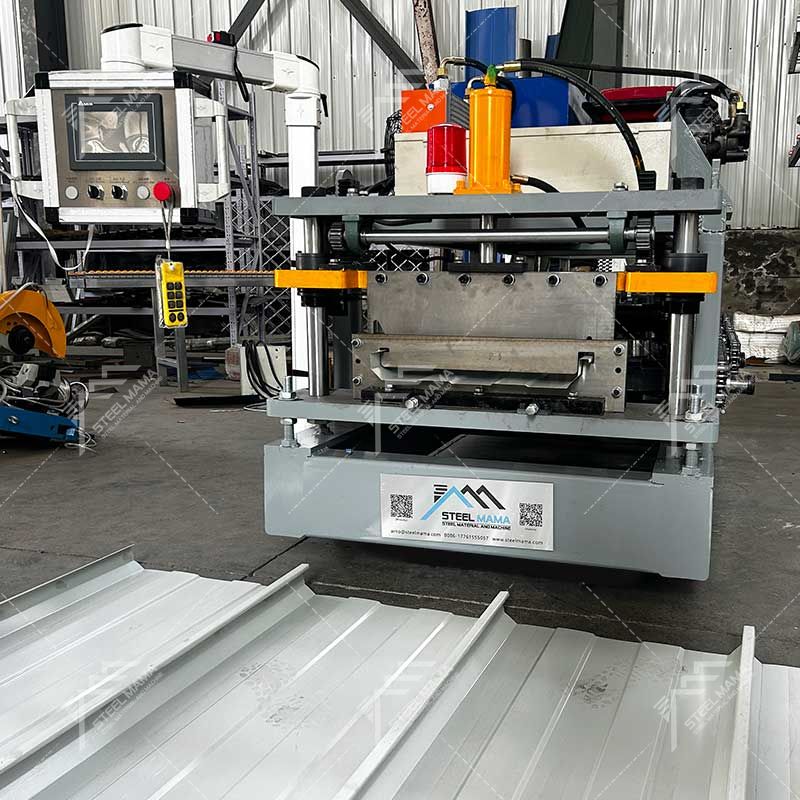Máquina formadora de rollos de costura permanente Kr18, económica y popular, Steelmama El Salvador