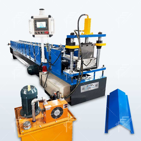 Máquina formadora de rollos de tapa de cumbrera de techo de metal de alta eficiencia Steelmama para Ghana