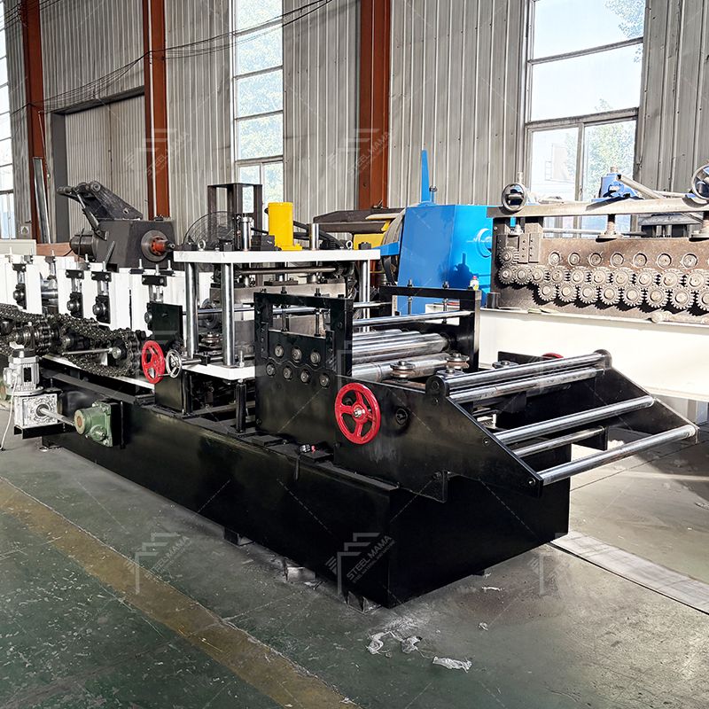 Máquina formadora de rollos de correa C de perfil de acero de alto nivel popular de Sudáfrica