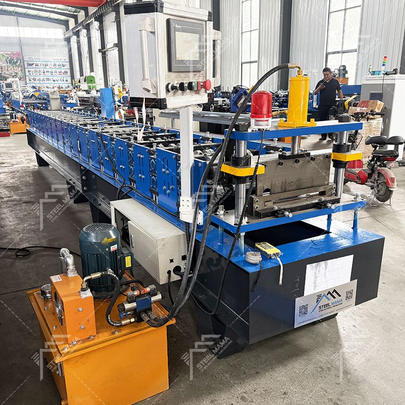 Máquina formadora de rollos de paneles con clip para techos de metal, cierre automático de costura permanente, popular ruso