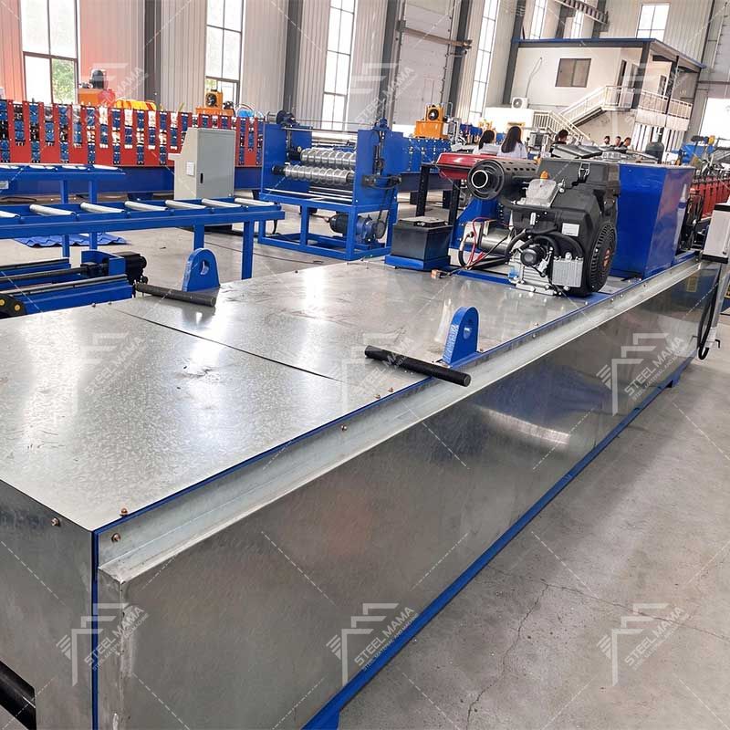 Línea de producción de máquina formadora de rollos de costura permanente portátil Kr24 de fácil operación popular de Costa Rica