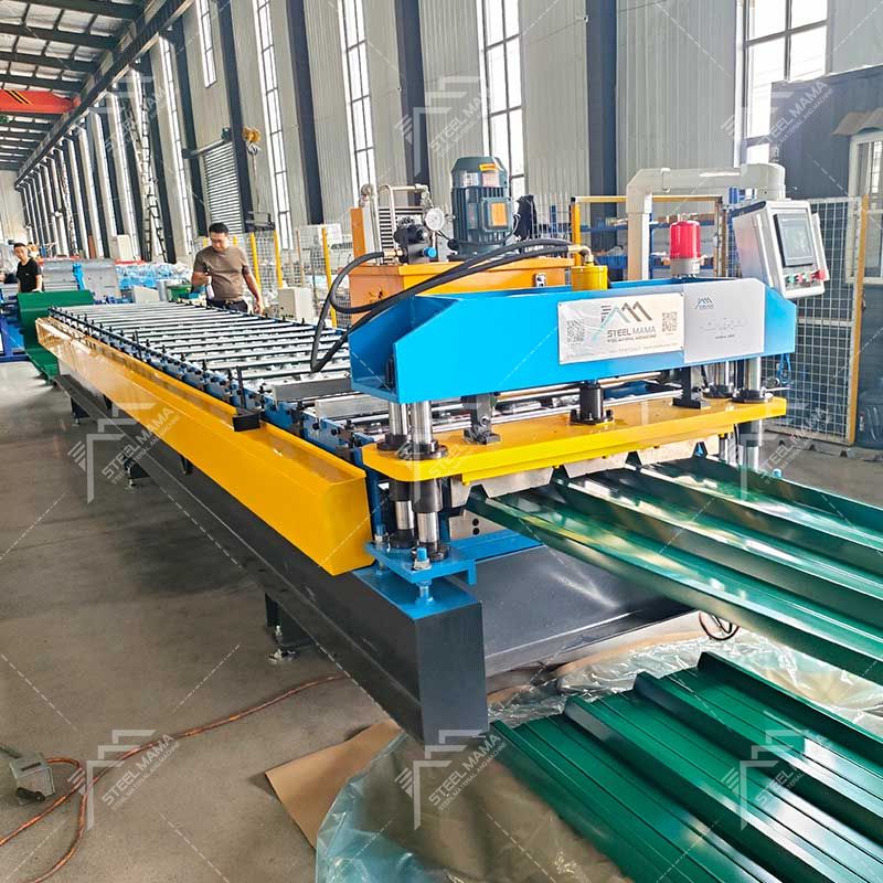 Steelmama High Efficiency 759 Máquina formadora de paneles de chapa de techo trapezoidal para Costa de Marfil