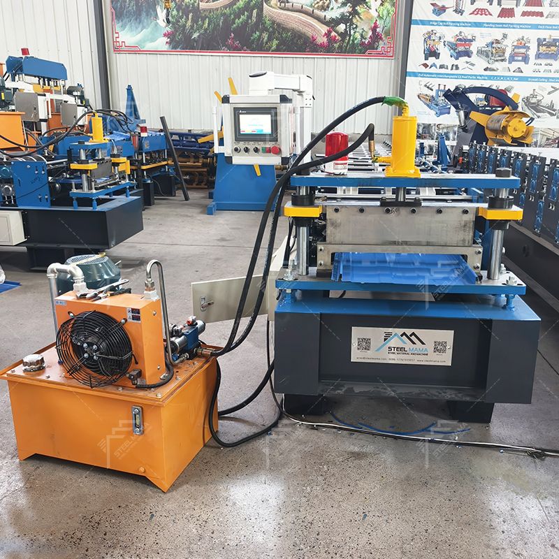 Máquina formadora de rollos de láminas de techo de paneles metálicos con costura permanente y bloqueo automático de alta productividad para Rusia